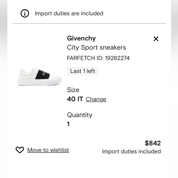 Givenchy Urban Street Sneaker